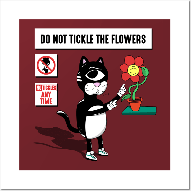 Flower Tickler Wall Art by Siklop